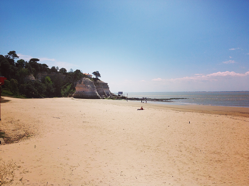 Nonnes beach, Meschers-sur-Gironde