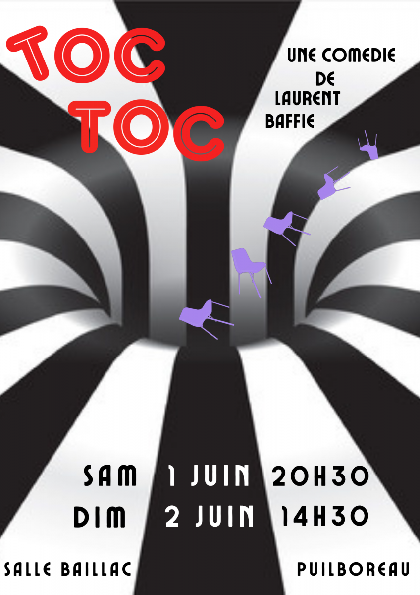 TOC, TOC - Comédie théâtrale