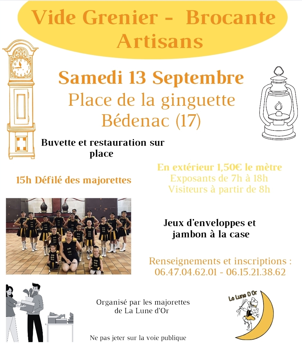 Vide grenier, Brocante, Artisans