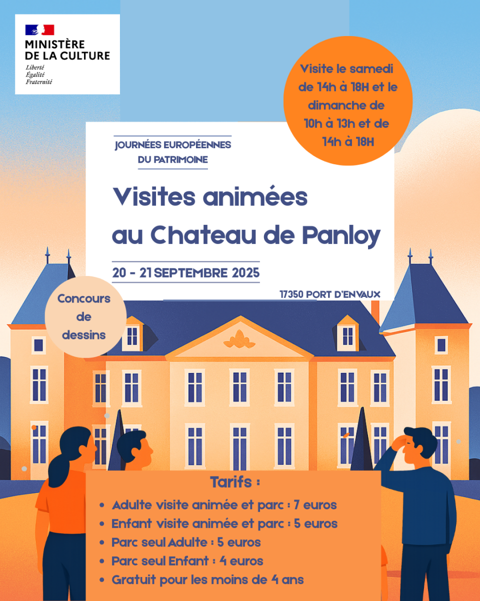 Visite Anime du Chateau de Panloy JEP 2025