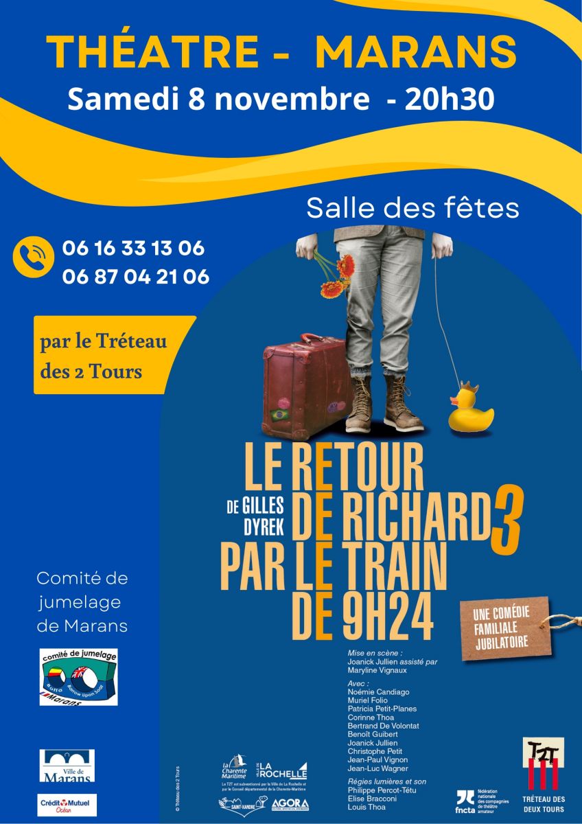 Théâtre "Le retour de Richard 3 par le train d ...