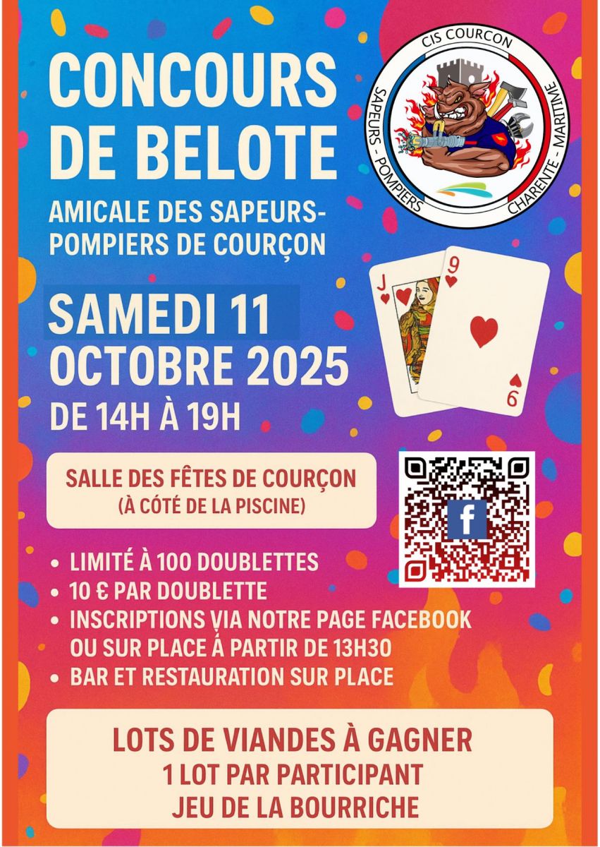 Concours de Belote - Amicale des Sapeurs Pompi ...