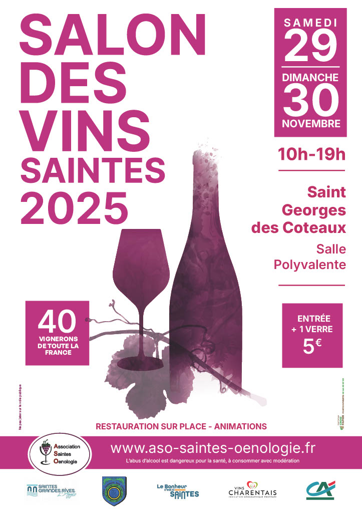 Salon des vins Saintes 2025
