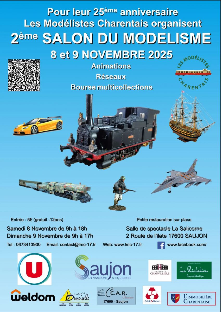 Salon du Modélisme à La Salicorne de Saujon
