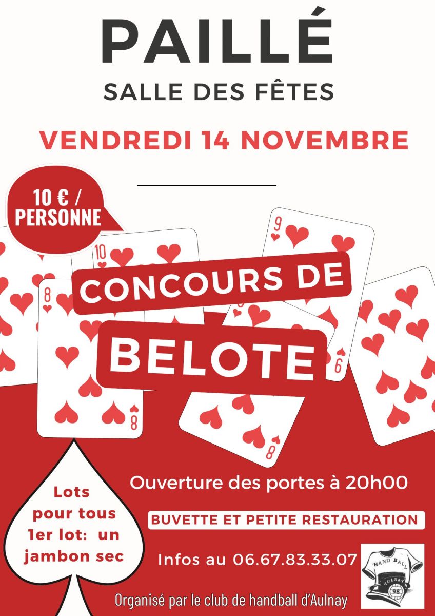 Concours de belote