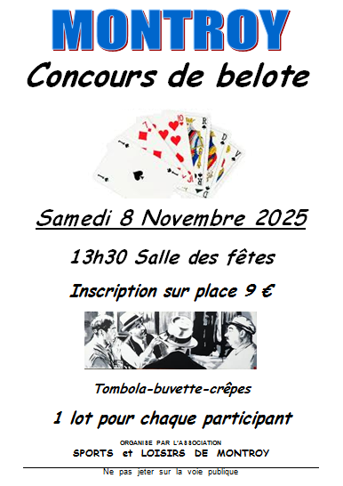 Concours de belote