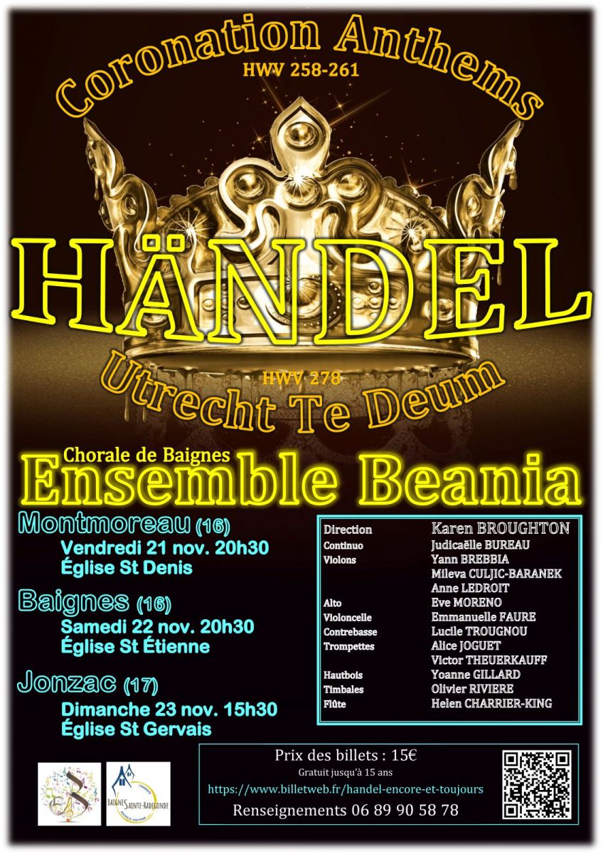 Händel UTRECHT TE DEUM & CORONATION ANTHEMS