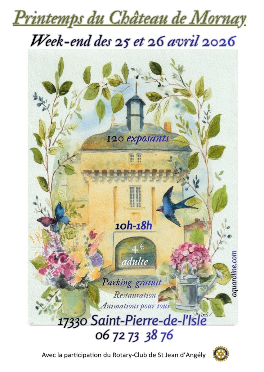 Printemps au Château de Mornay