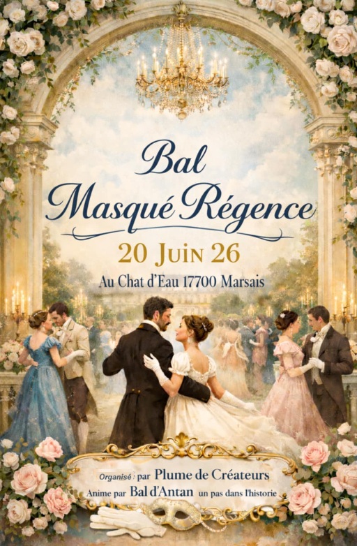 Gand Bal week end régence "inspiration Bridgerton"