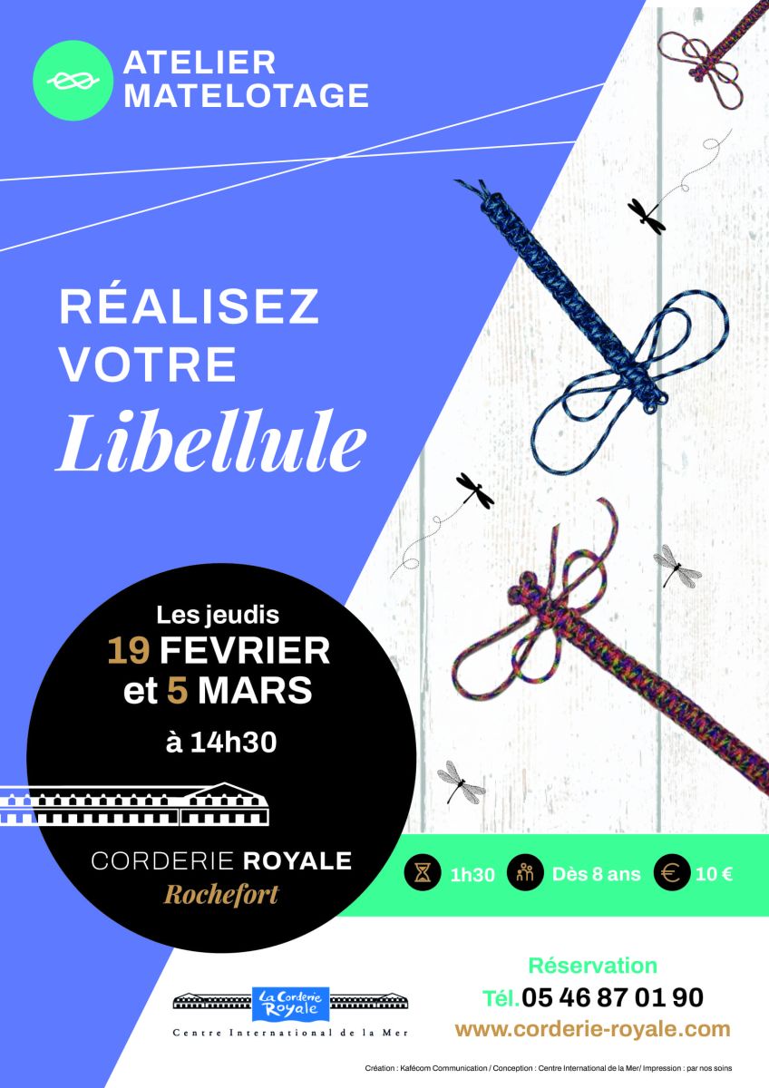Atelier Matelotage – Libellule