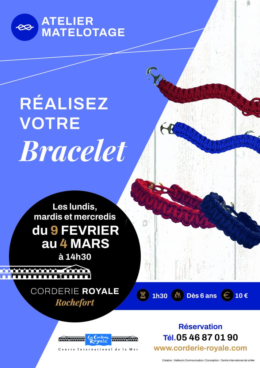 Atelier Matelotage – Bracelet