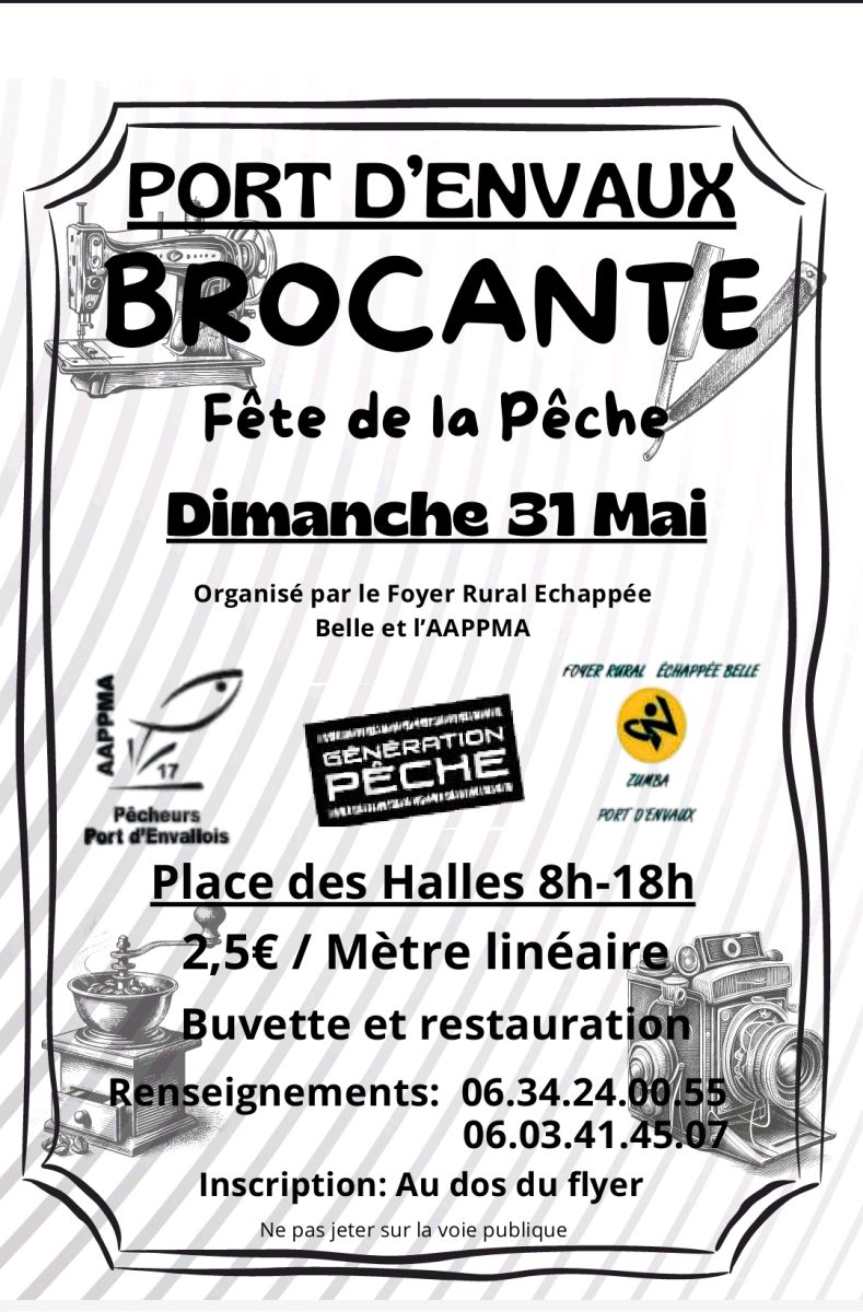 Brocante annuelle de Port d'Envaux