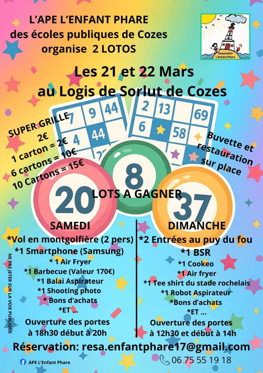 LOTOS 21 ET 22 MARS