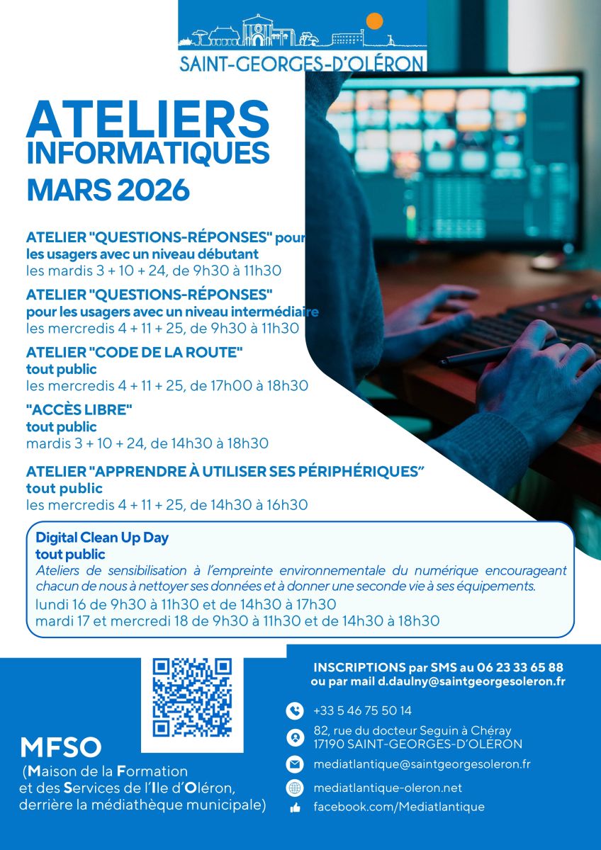Ateliers informatiques