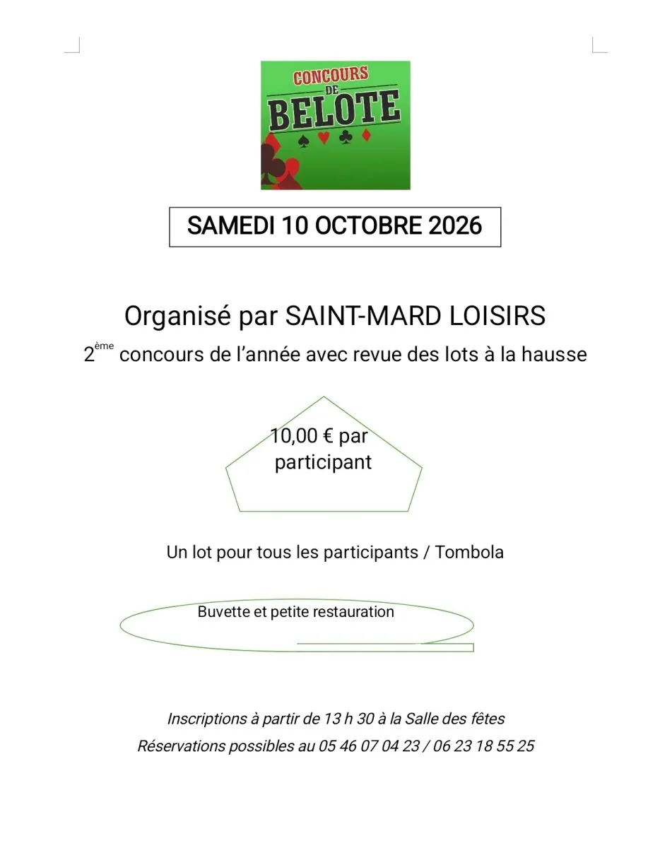 Concours de Belote