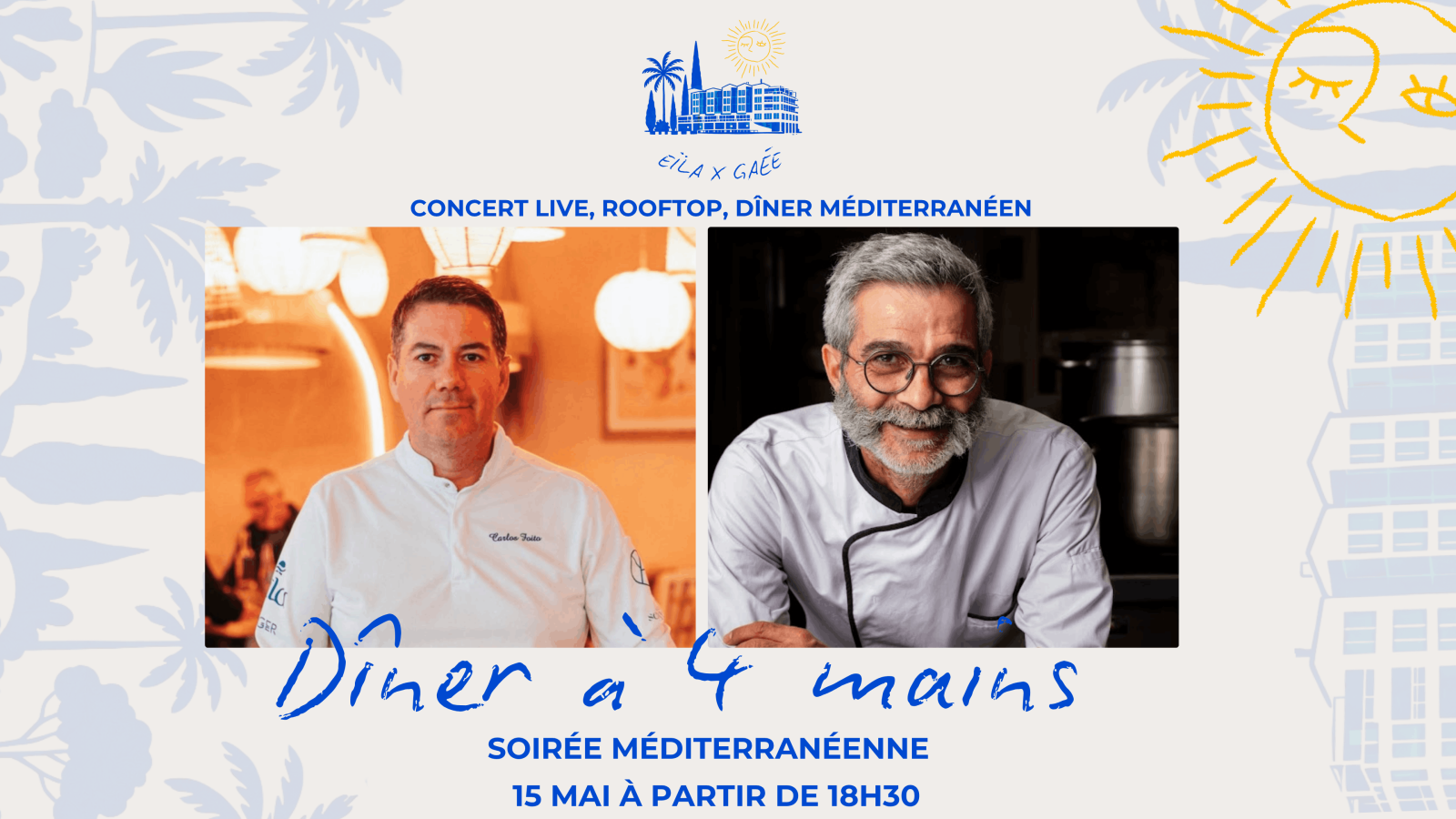 Soirée Méditerranéenne à La Rochelle 15 mai :  ...