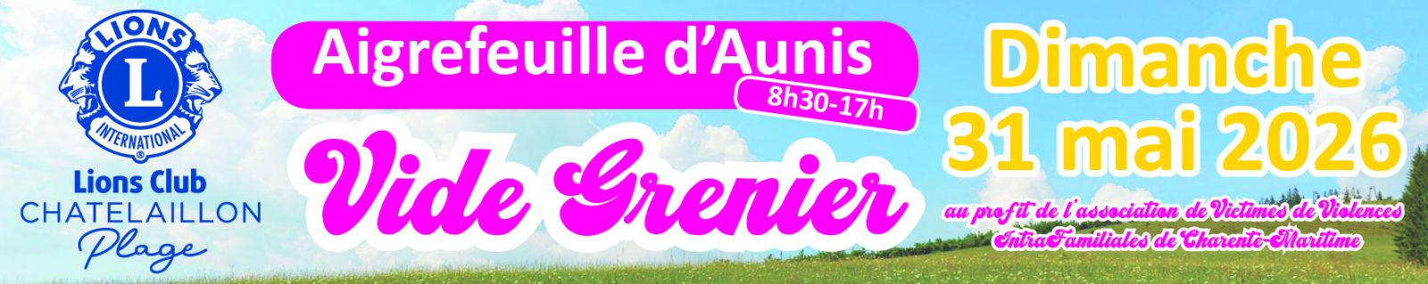 VIDE GRENIER SOLIDAIRE