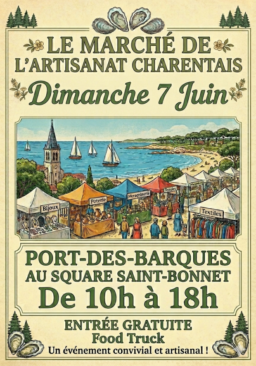 Marché de l'artisanat charentais