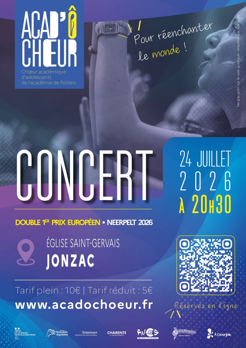 Concert Acad'ÔChœur : Réenchanter le monde