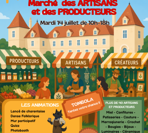 Marché des ARTISANS et des PRODUCTEURS