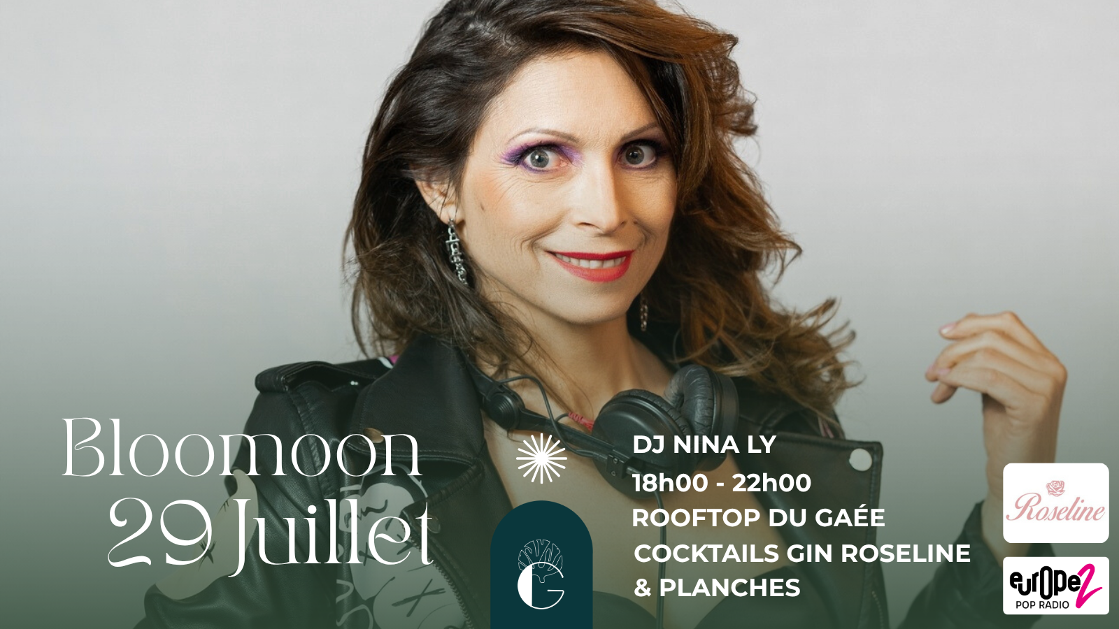 BLOOMOON DU GAÉE : Dj Set by Nina Ly, Sunset,  ...