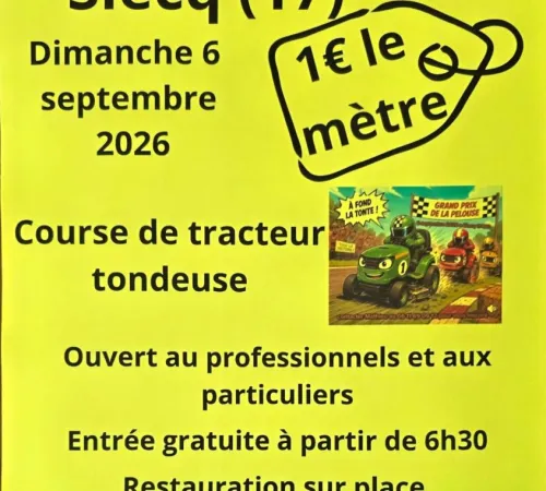 BROCANTE DE SIECQ 6 SEPTEMBRE 2026