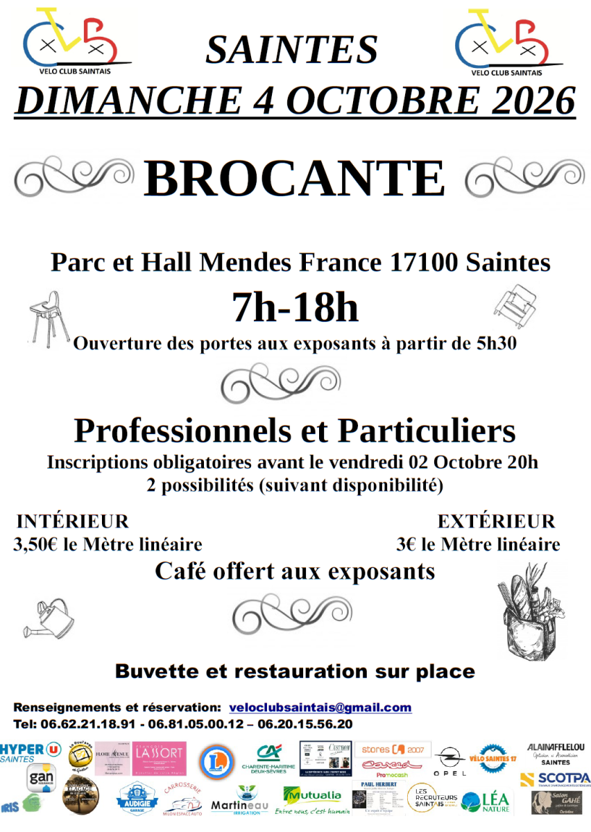 Brocante du Vélo Club ...