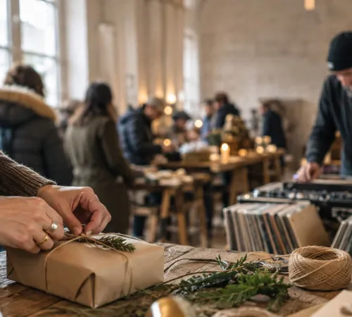 Marché de Noël du Shapers – Créateurs locaux & mix vinyles