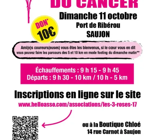 Marche 5 ou 10 Km - Octobre rose
