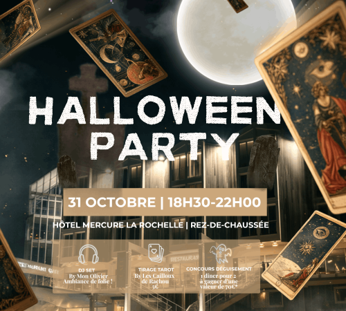 Soirée Halloween à La Rochelle : DJ SET, Cartomancienne & Concours déguisement