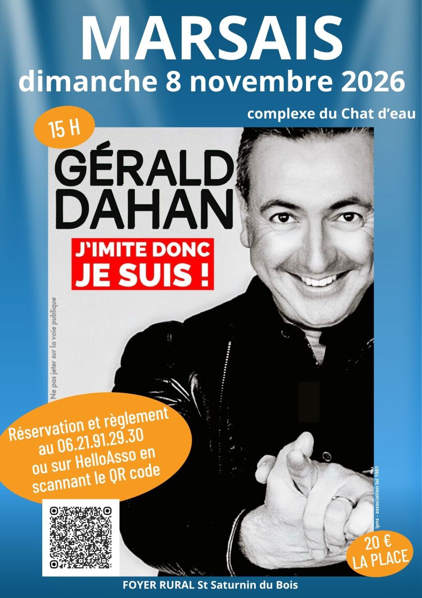 Spectacle Gérald Dahan