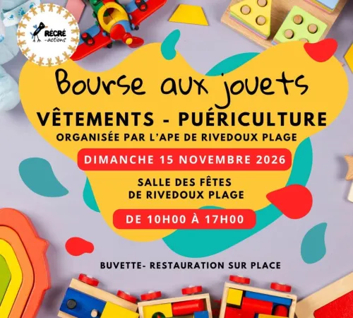 Bourse aux Jouets - Vêtements - Puériculture