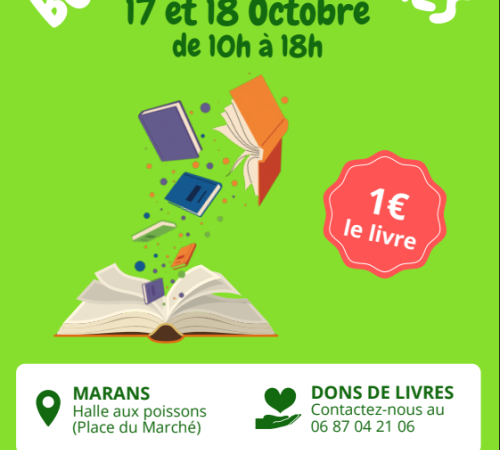 Bourse aux livres à Marans