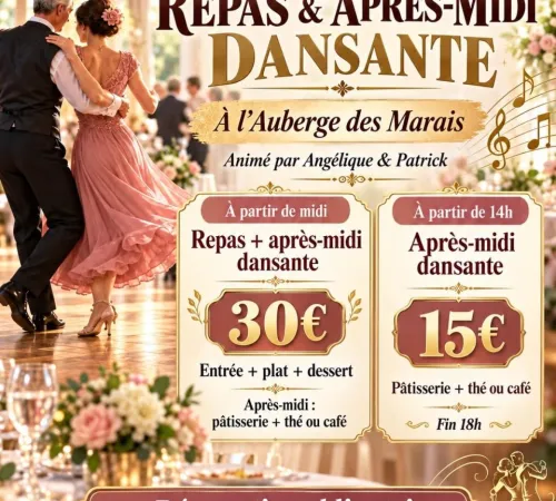Repas et aprĂšs -midi dansante