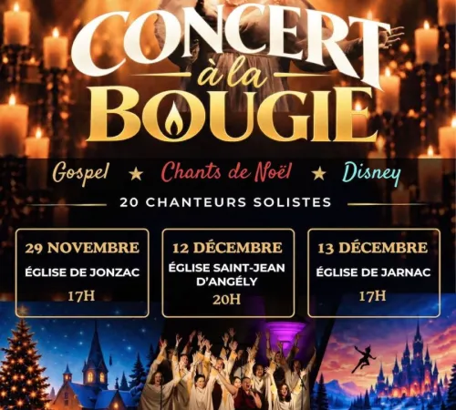 CONCERT À LA BOUGIE - JOY TO THE WORLD