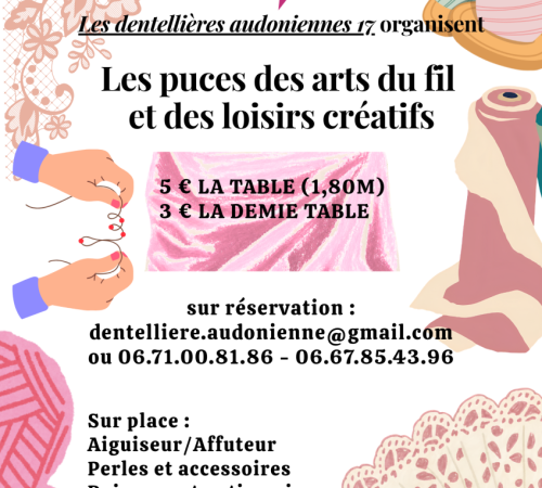 Puces des arts du fil et des loisirs créatifs