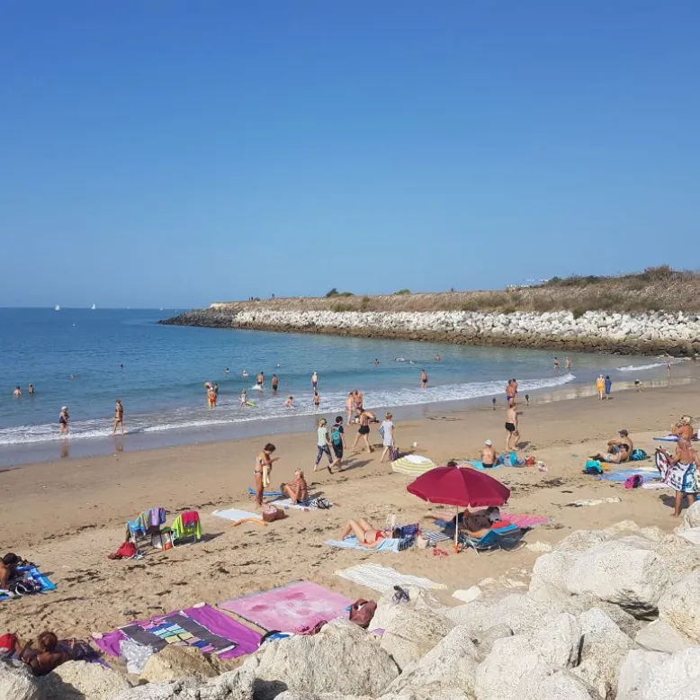 Plage de chef de baie à la Rochelle