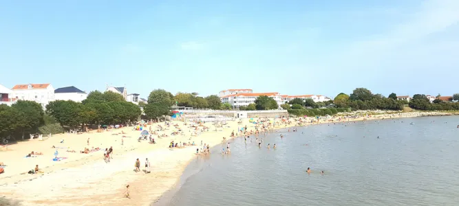 Plage de la Coue (plage sud de Fouras)