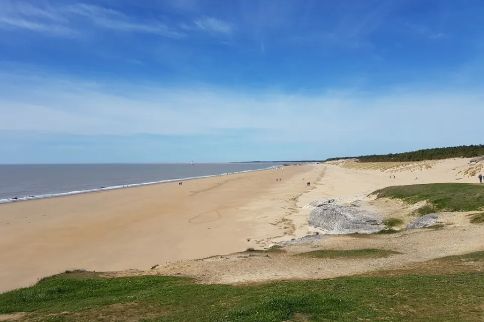 Plage de la Grande Côte à Saint-Palais-sur-Mer
