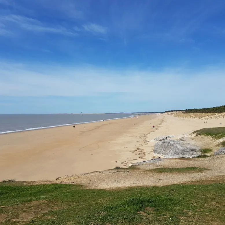 Plage de la Grande Côte à Saint-Palais-sur-Mer