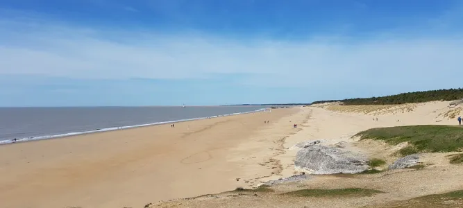 Plage de la Grande Côte à Saint-Palais-sur-Mer