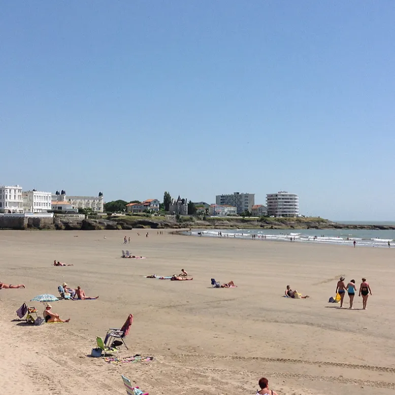 Pontaillac beach, Royan
