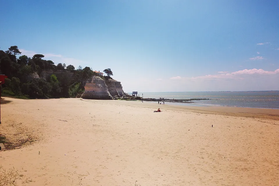 Nonnes beach, Meschers-sur-Gironde