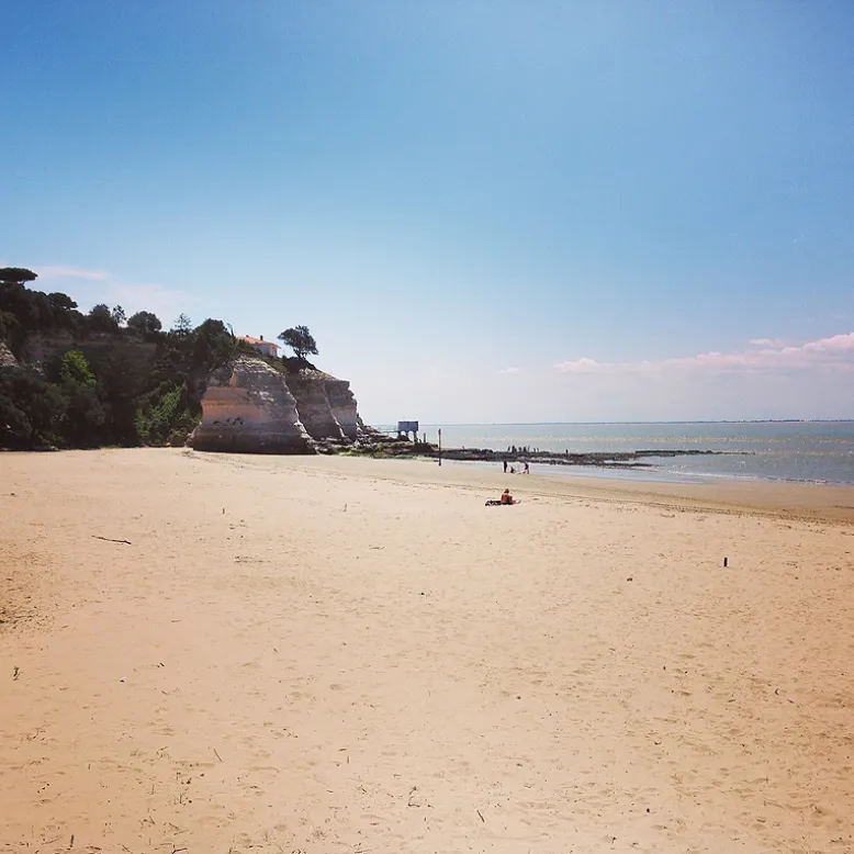 Nonnes beach, Meschers-sur-Gironde