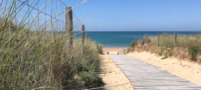 La Grande Plage de Fouras (plage ouest)