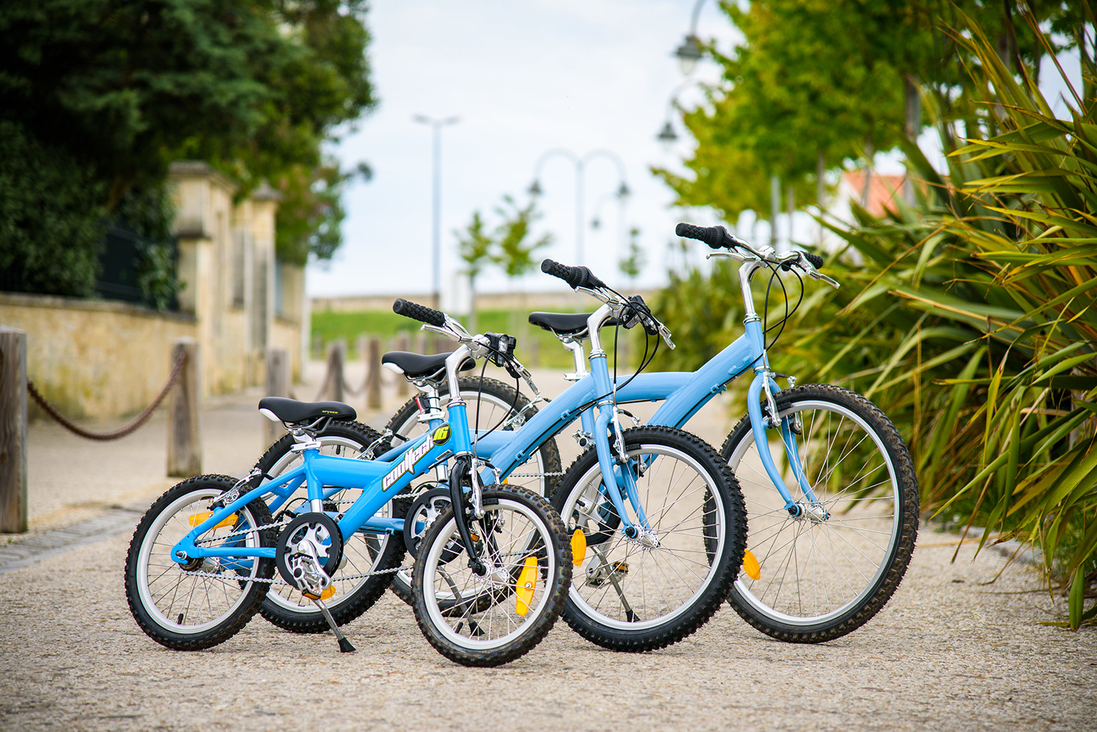 Vélo en location sur l'ile d'Oléron pour enfant 5 à 6 ans fille et