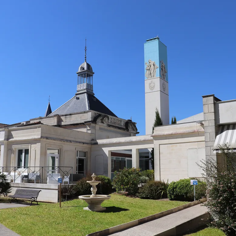 The thermal baths of Saujon