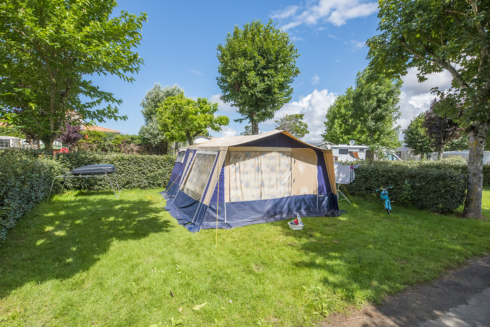 Imperial afvoer rechter Soleil Levant Campsite - Group Accommodation / Shelters / Evening Steps in  Meschers-sur-Gironde - Guide de Charente Maritime