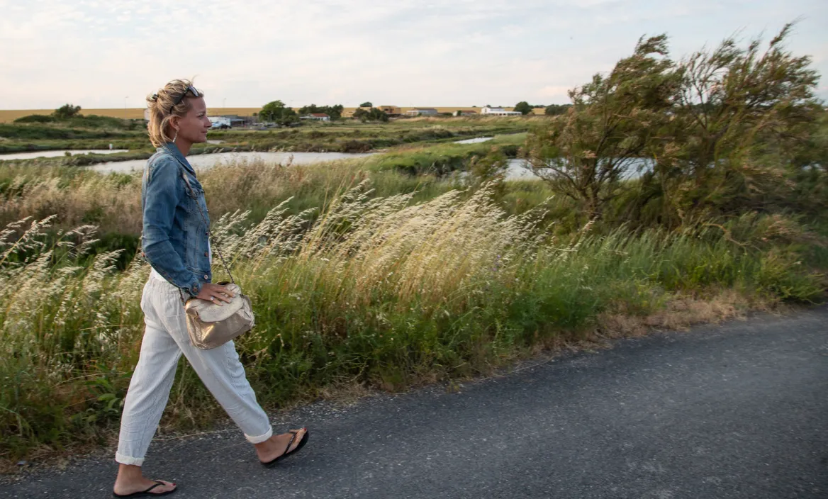 Une balade entre océan et marais