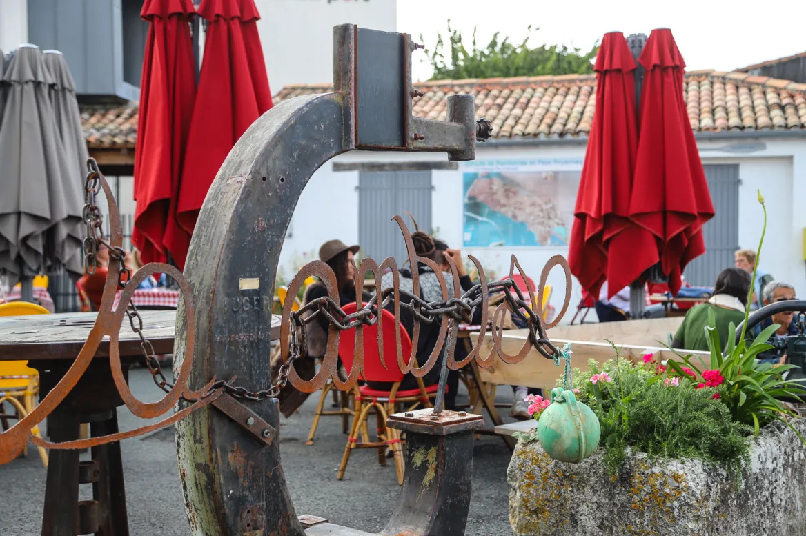 Mornac sur Seudre terrasse de la Cambuse